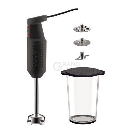 Bodum Блендер с 3 насадками и чашей, набор 5 предметов Bistro Set | https://grandposuda.com.ua