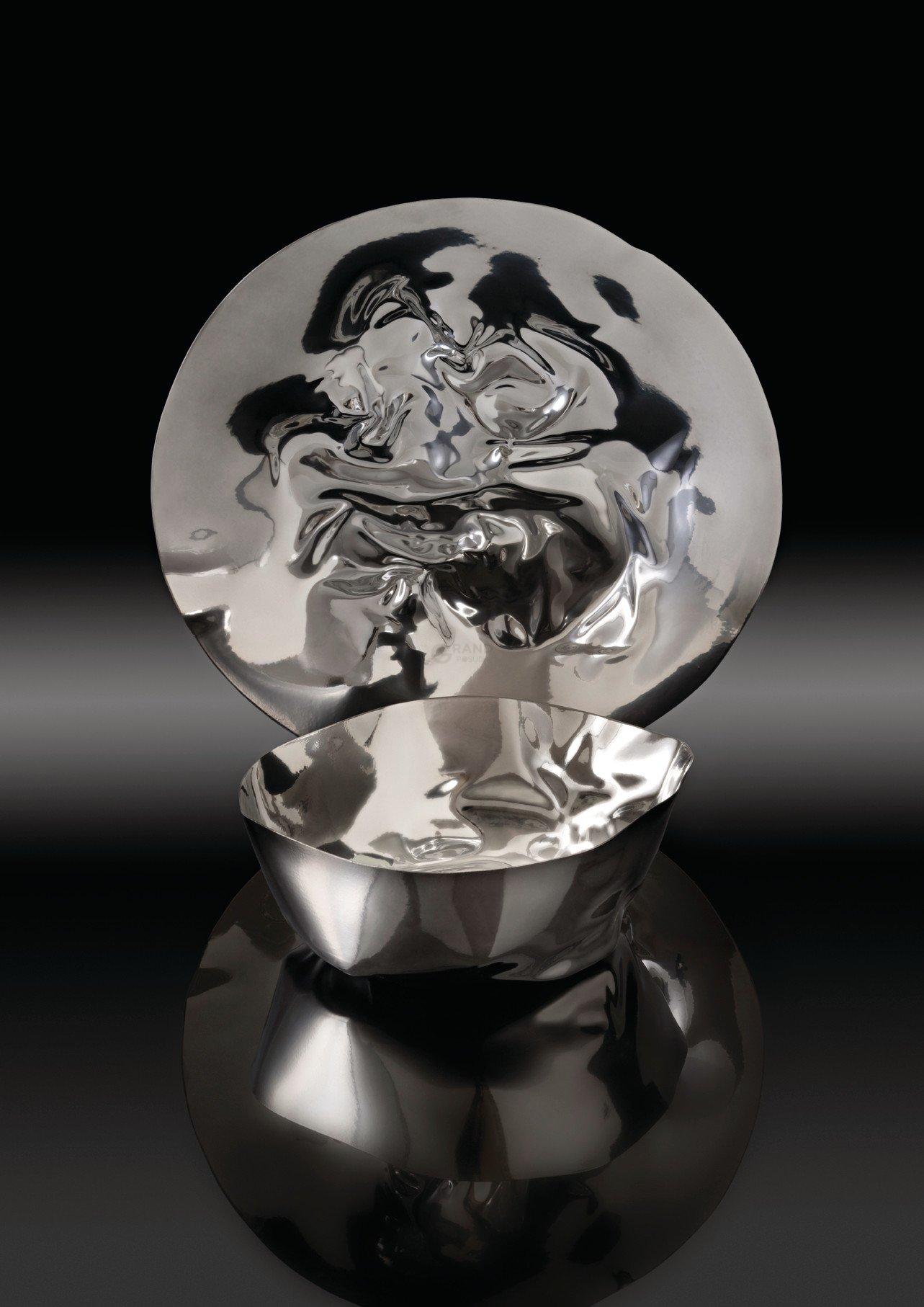 Alessi Салатница 27,8 x 25,5 x 11 см металлик Enriqueta | https://grandposuda.com.ua