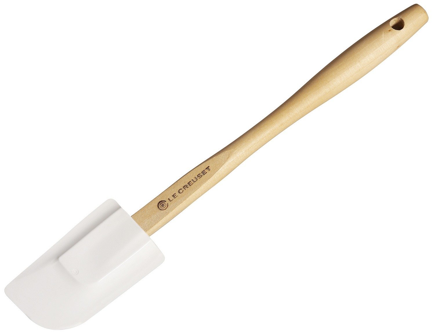 Le Creuset Лопатка середня, Creme | https://grandposuda.com.ua