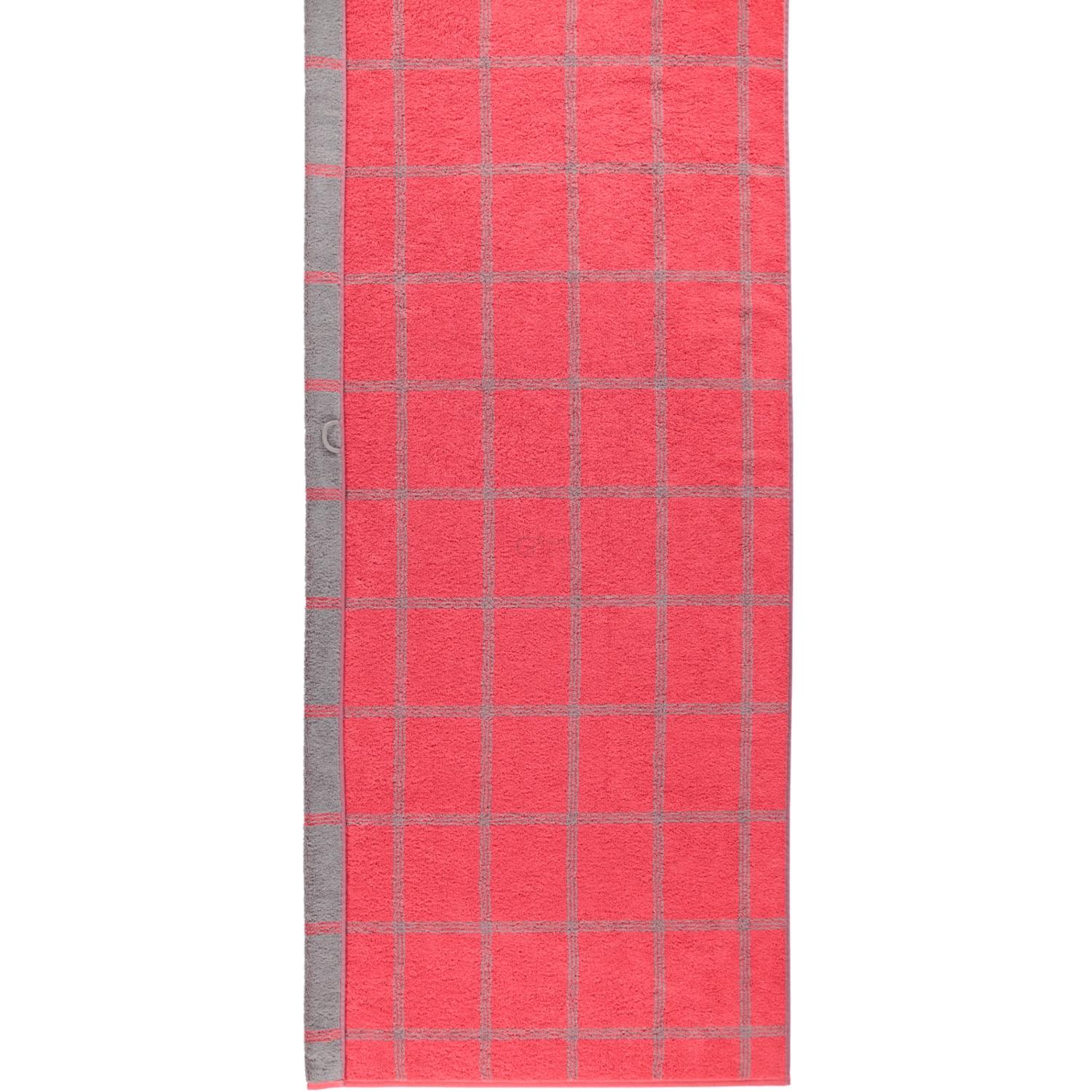Рушник для сауни 80 х 200 см Grafik Rot Two-Tone Cawo | https://grandposuda.com.ua