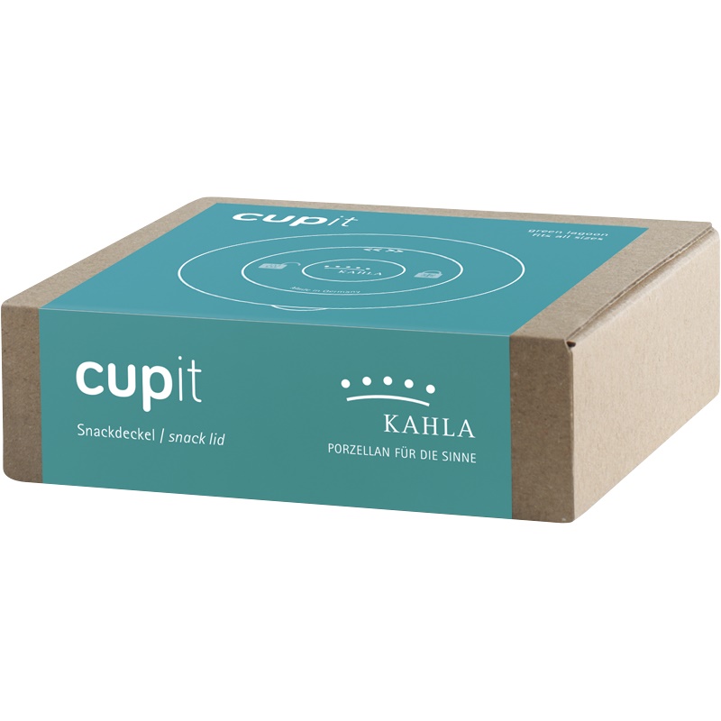 Kahla Кришка для чашки 10 x 2 см для снеків, зелена лагуна Сupit To Go | https://grandposuda.com.ua