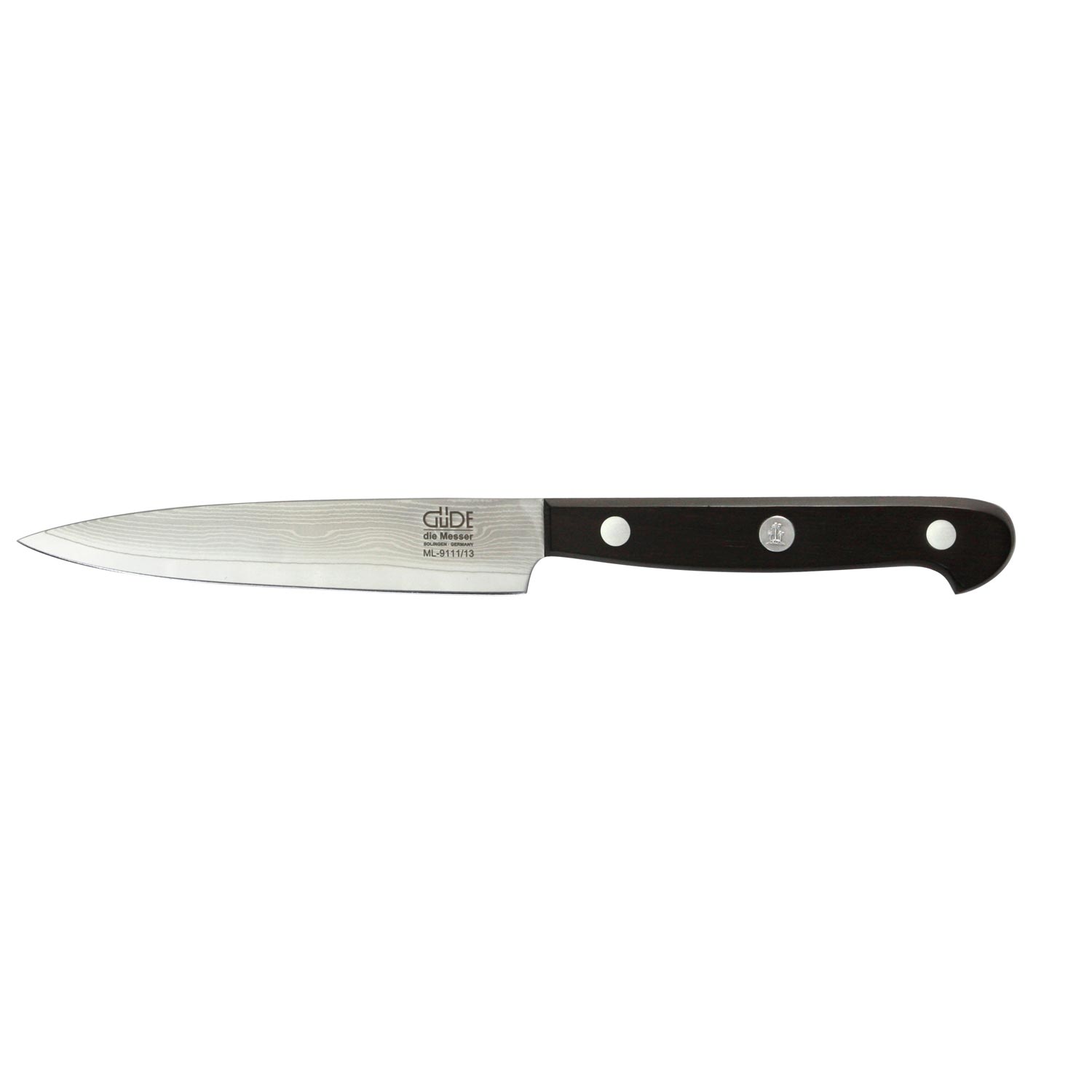 Ніж кухарський для овочів 13 см VG10 Multilayer Steel Guede | https://grandposuda.com.ua