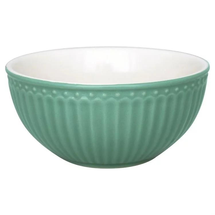 GreenGate Піала 14 см, зелена Alice | https://grandposuda.com.ua