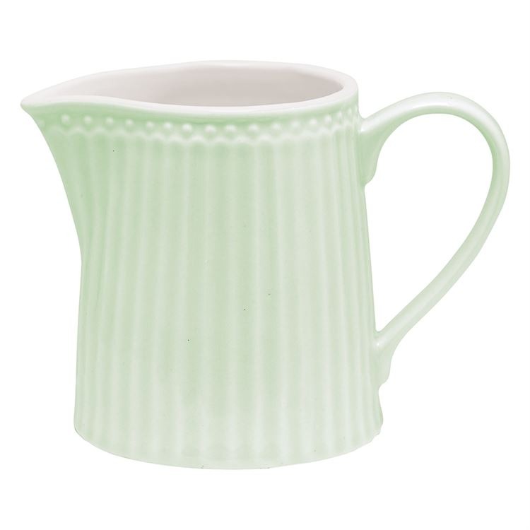 GreenGate Молочник 0,25 л, светло-зеленый Alice | https://grandposuda.com.ua