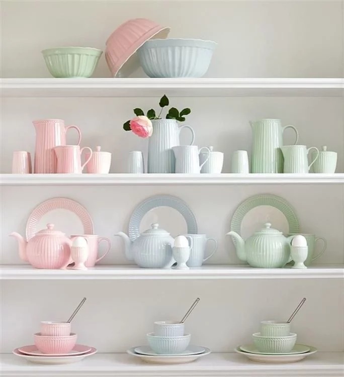 GreenGate Підставка для яйця 6,5 см, світло-блакитна Alice | https://grandposuda.com.ua