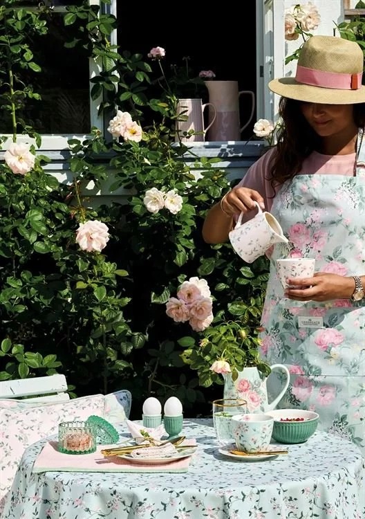 GreenGate Подставка для яйца 6,5 см, зеленая Alice | https://grandposuda.com.ua