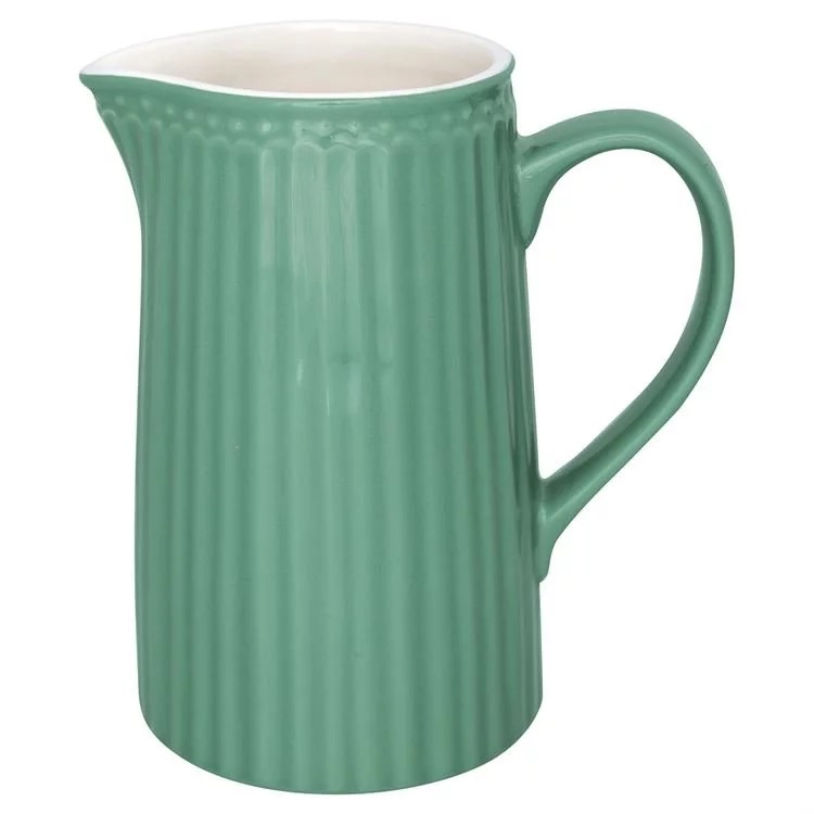 GreenGate Глечик 1 л, зелений Alice | https://grandposuda.com.ua
