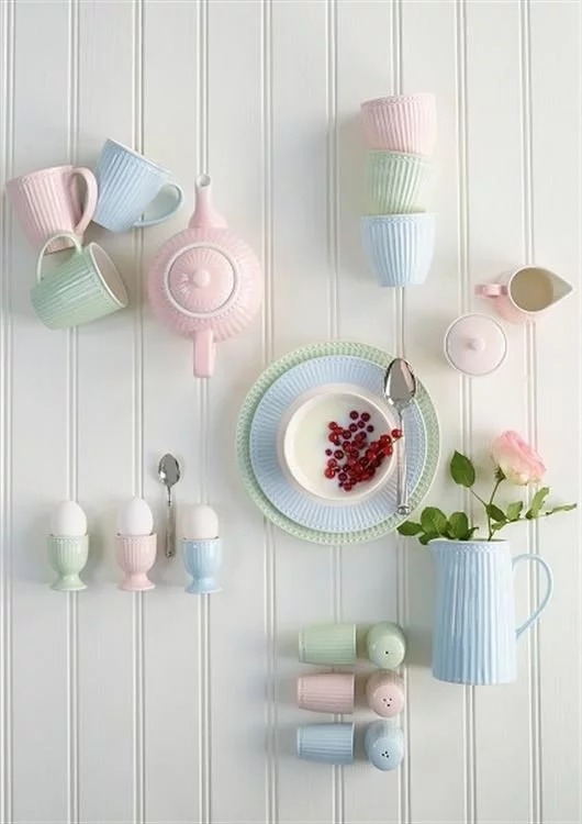 GreenGate Цукорниця 10 см, світло-блакитна Alice | https://grandposuda.com.ua