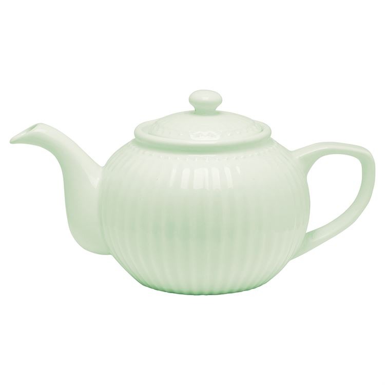 GreenGate Заварочный чайник 1 л, светло-зеленый Alice | https://grandposuda.com.ua