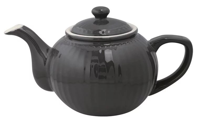 GreenGate Заварочный чайник 1 л, темно-серый Alice | https://grandposuda.com.ua