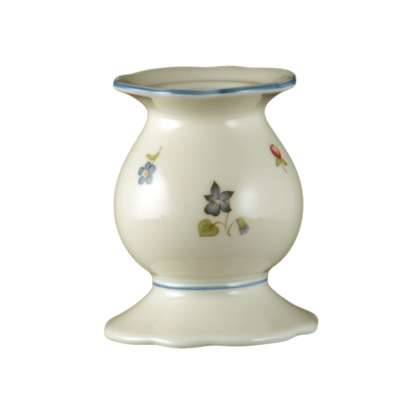 Seltmann Weiden Підсвічник 7 см Streublume blauer Rand Marie-Luise | https://grandposuda.com.ua