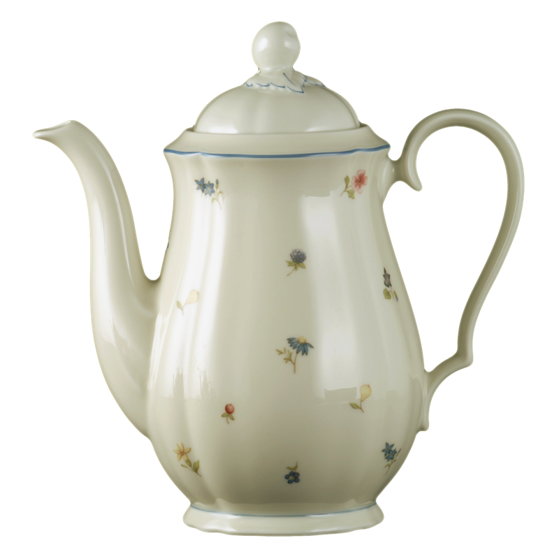 Seltmann Weiden Кофейник на 6 персон 1.35 л Streublume blauer Rand Marie-Luise | https://grandposuda.com.ua