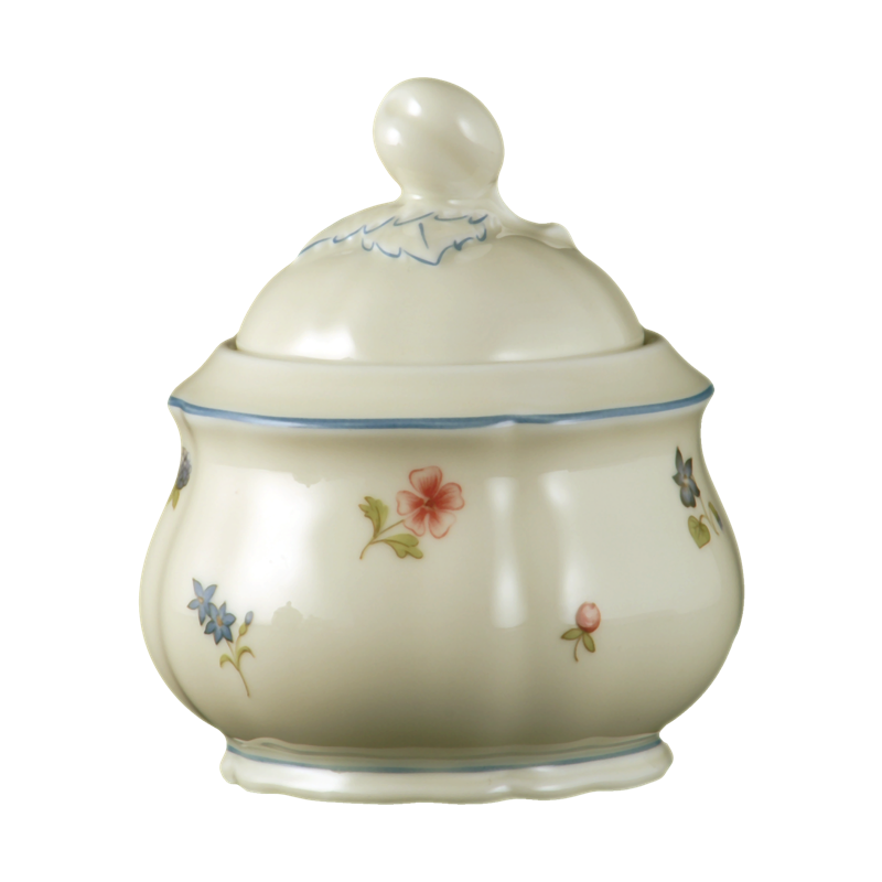 Seltmann Weiden Цукорниця на 6 персон 0.21 л Streublume blauer Rand Marie-Luise | https://grandposuda.com.ua