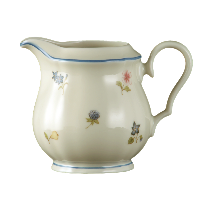 Seltmann Weiden Молочник на 6 персон 0.22 л Streublume blauer Rand Marie-Luise | https://grandposuda.com.ua