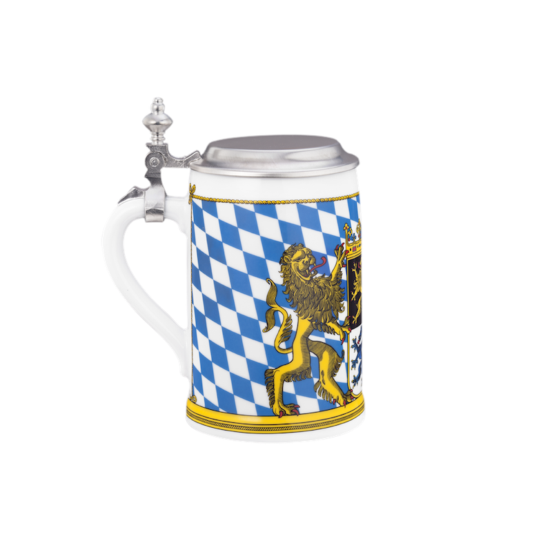 Seltmann Weiden Кружка для пива с крышкой 0.63 л Bayern Compact | https://grandposuda.com.ua
