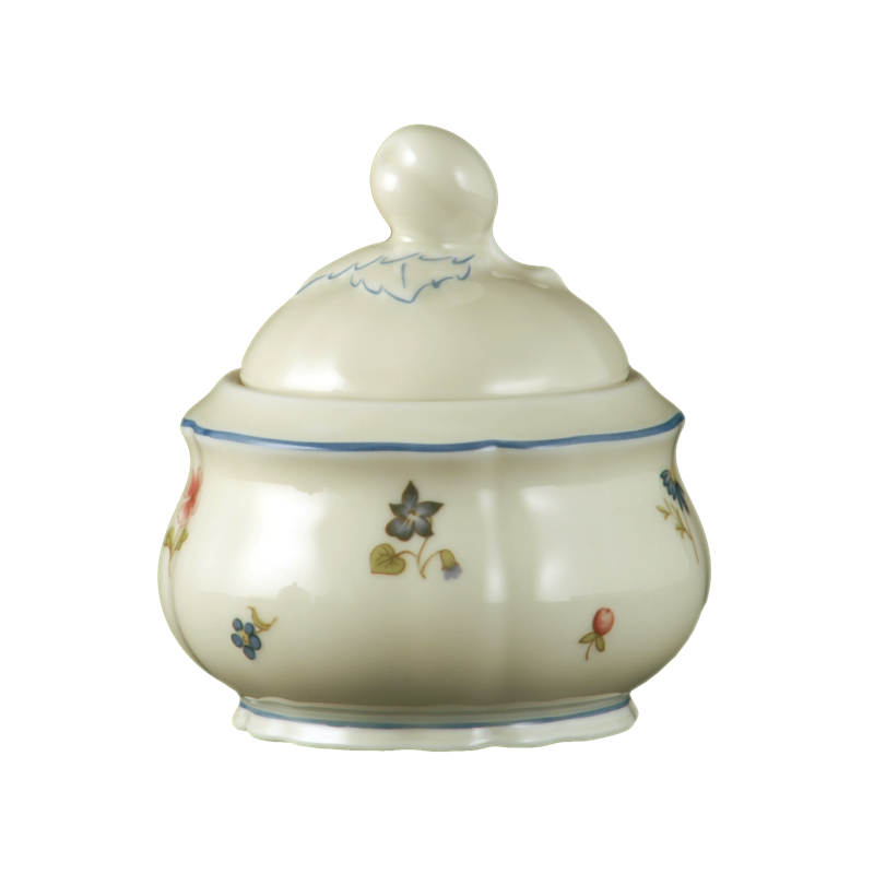 Seltmann Weiden Цукорниця на 2 персони 0.16 л Streublume blauer Rand Marie-Luise | https://grandposuda.com.ua