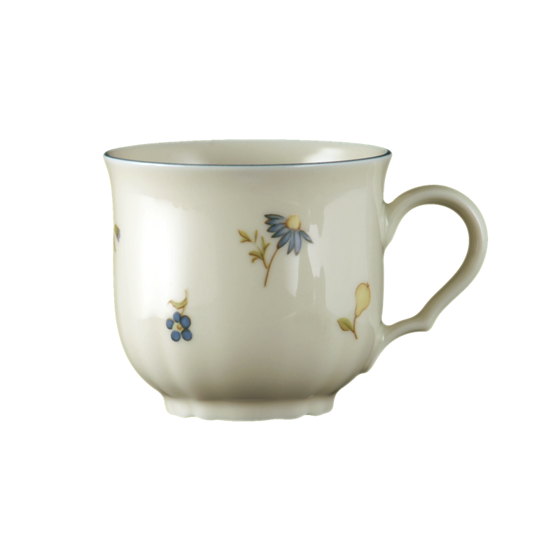 Seltmann Weiden Чашка для мокко / еспрессо 0.09 л Streublume blauer Rand Marie-Luise | https://grandposuda.com.ua