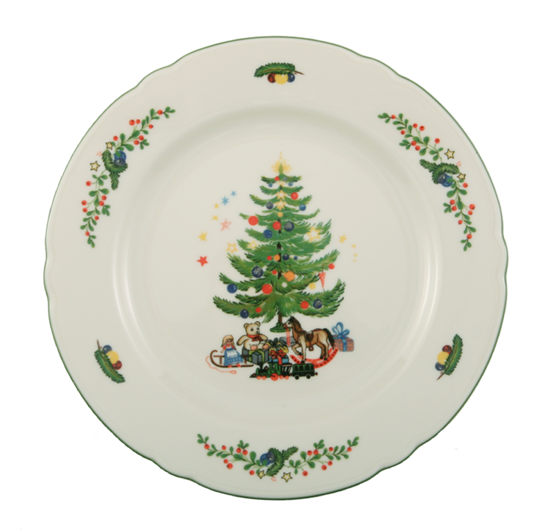 Seltmann Weiden Тарілка для сніданку 20 см Weihnachten Marie-Luise | https://grandposuda.com.ua