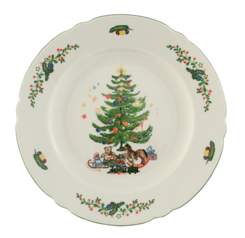 Seltmann Weiden Тарілка 25 см Weihnachten Marie-Luise | https://grandposuda.com.ua