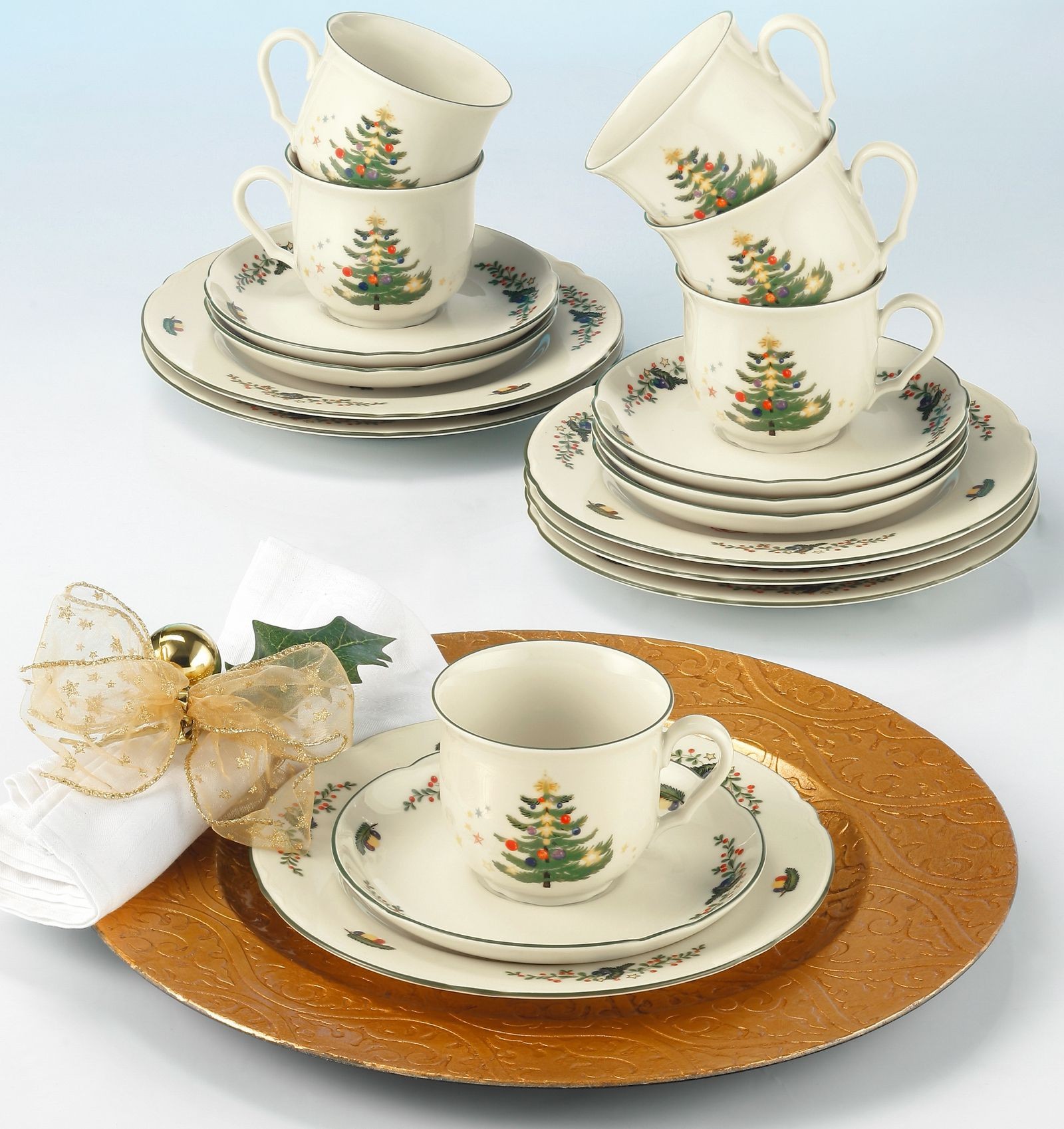 Seltmann Weiden Кавовий сервіз 18 предметів Weihnachten Marie-Luise | https://grandposuda.com.ua
