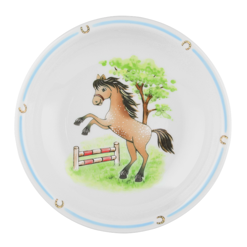Seltmann Weiden Тарілка для супу дитяча 20 см Mein Pony Compact | https://grandposuda.com.ua