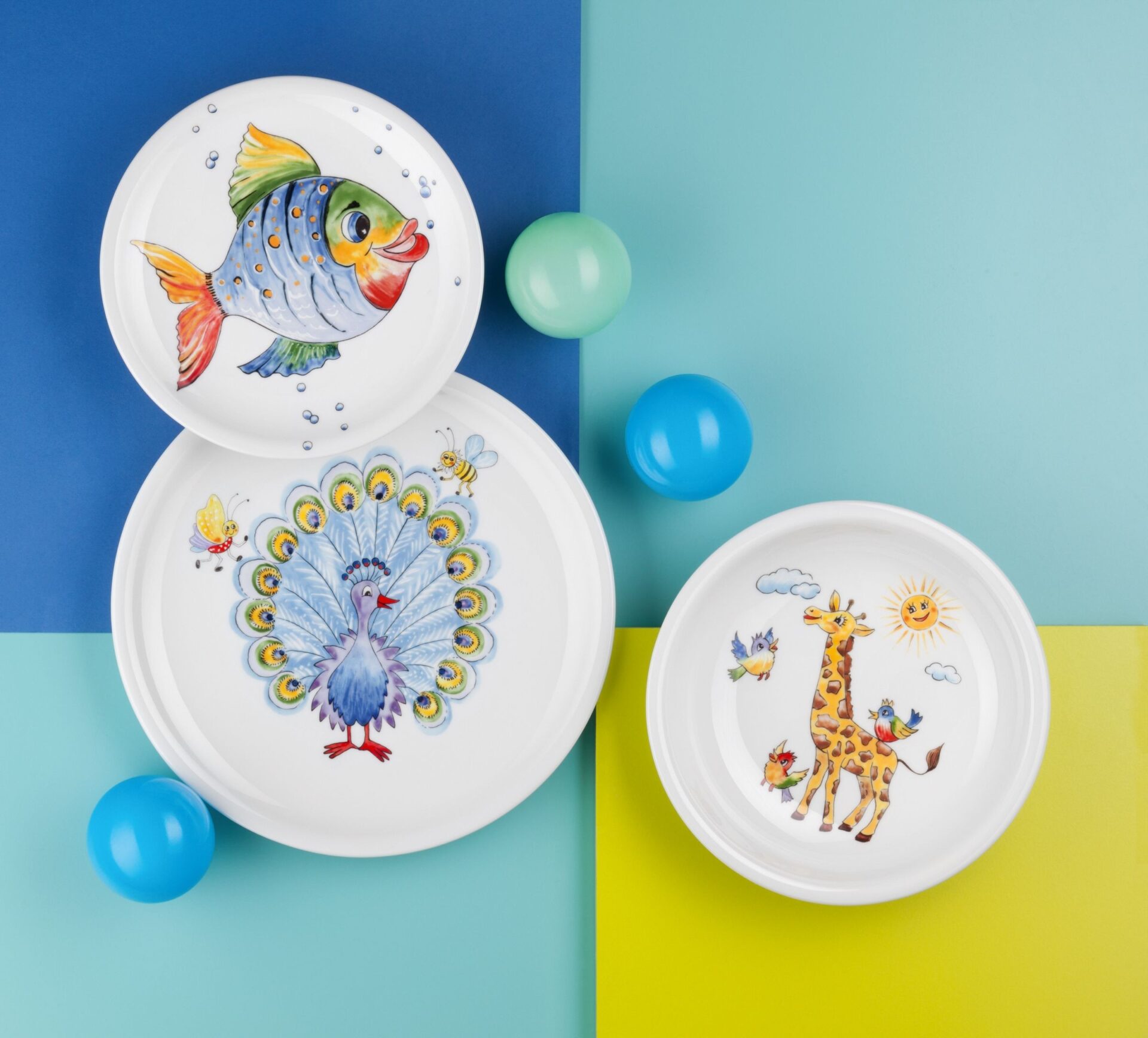 Seltmann Weiden Тарілка для сніданку 19 см Bunte Tierwelt Compact | https://grandposuda.com.ua