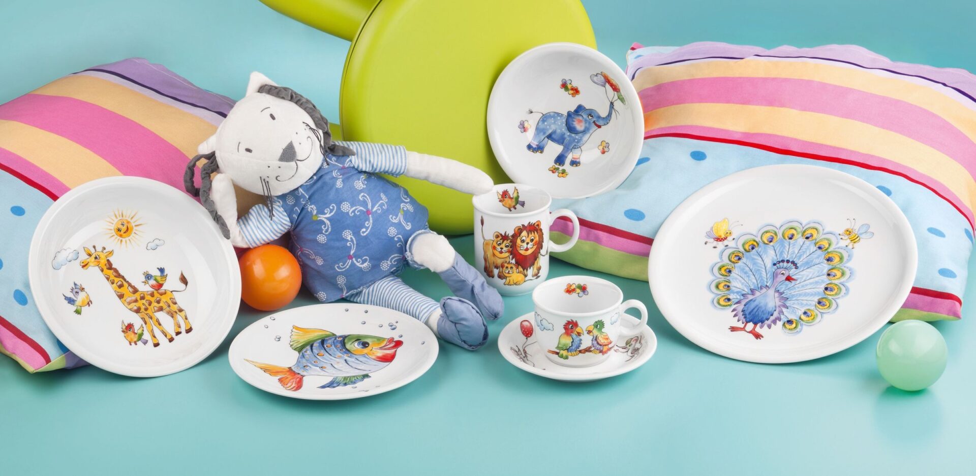 Seltmann Weiden Дитяча кружка з ручкою 0.25 л Bunte Tierwelt Compact | https://grandposuda.com.ua