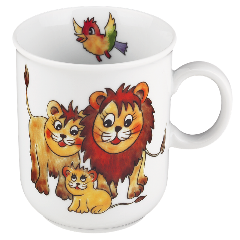 Seltmann Weiden Дитяча кружка з ручкою 0.25 л Bunte Tierwelt Compact | https://grandposuda.com.ua