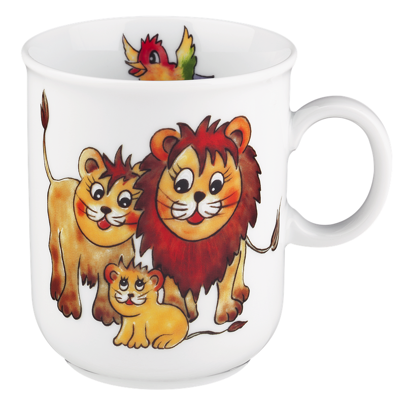 Seltmann Weiden Дитяча кружка з ручкою 0.25 л Bunte Tierwelt Compact | https://grandposuda.com.ua