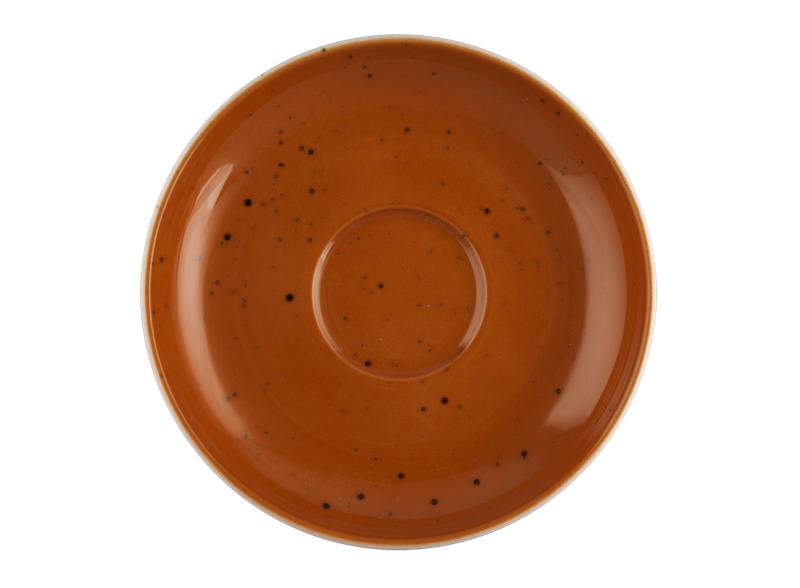 Seltmann Weiden Блюдце до чашки 15 см Country Life Terracotta Coup Fine Dining | https://grandposuda.com.ua