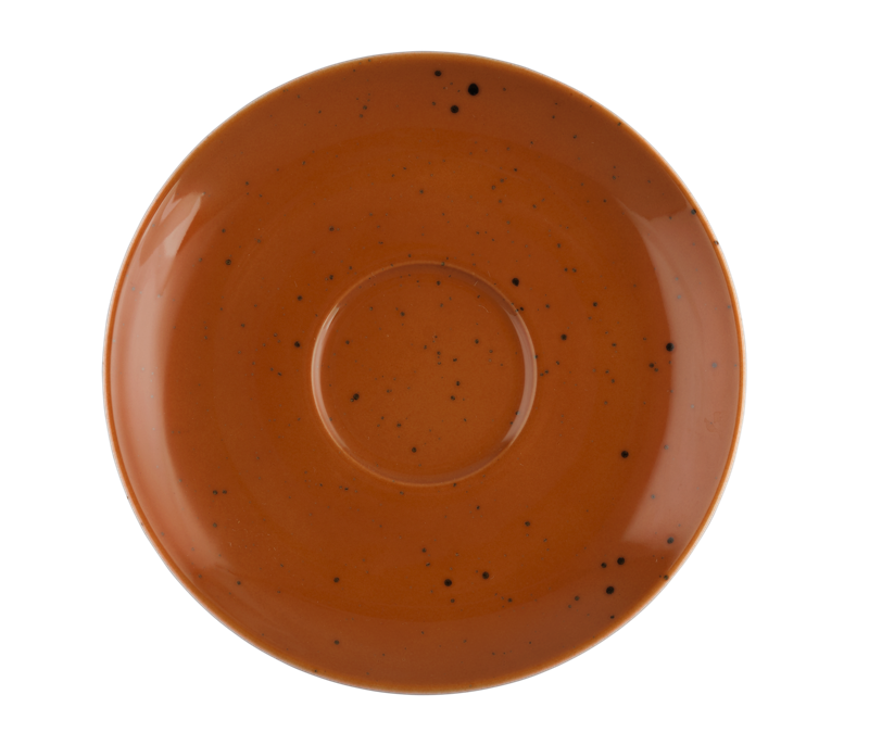 Seltmann Weiden Блюдце до чашки 16 см Country Life Terracotta Coup Fine Dining | https://grandposuda.com.ua