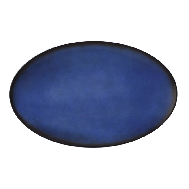 Seltmann Weiden Блюдо овальне 40 х 25.5 см Royal Blau Fantastic | https://grandposuda.com.ua