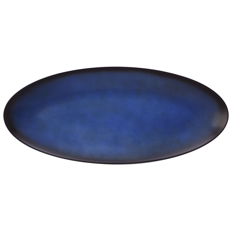 Seltmann Weiden Блюдо овальне 43 х 19 см Royal Blau Fantastic | https://grandposuda.com.ua