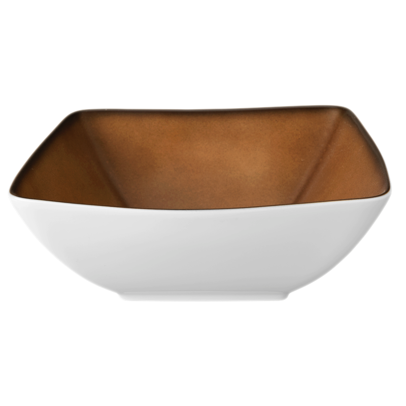 Seltmann Weiden Чаша квадратна 26 см Caramel Fantastic | https://grandposuda.com.ua