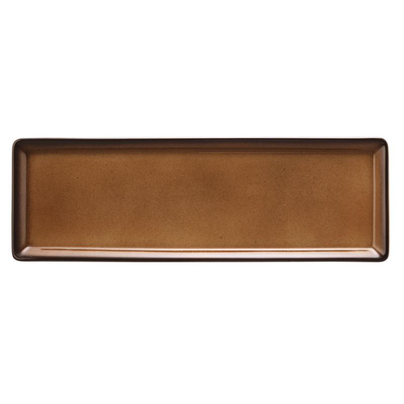 Seltmann Weiden Блюдо прямокутне 32.5 х 10.8 см Caramel Fantastic | https://grandposuda.com.ua