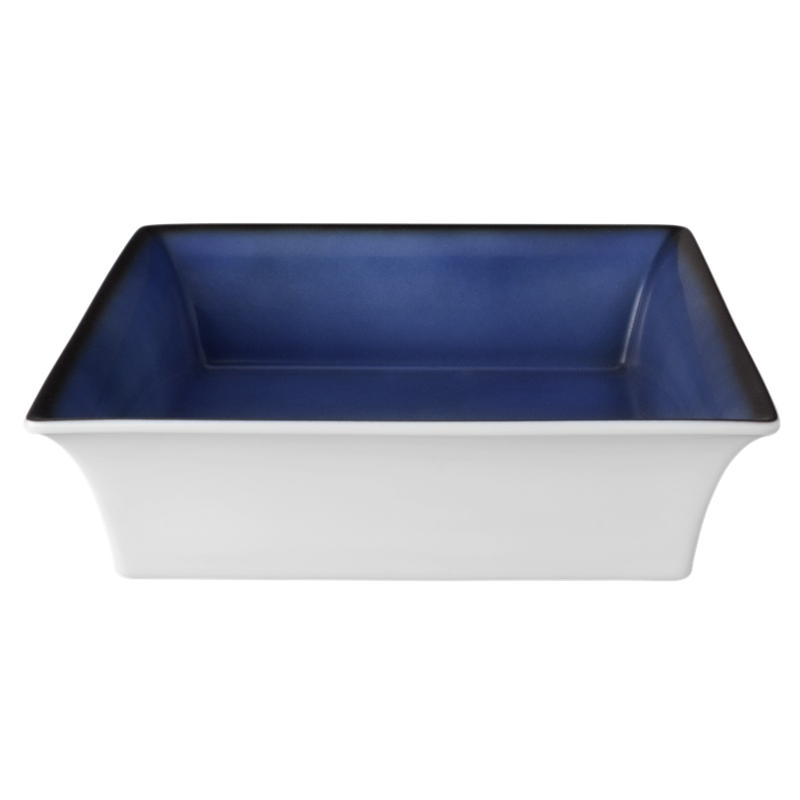 Seltmann Weiden Чаша квадратна 25 см Royal Blau Fantastic | https://grandposuda.com.ua