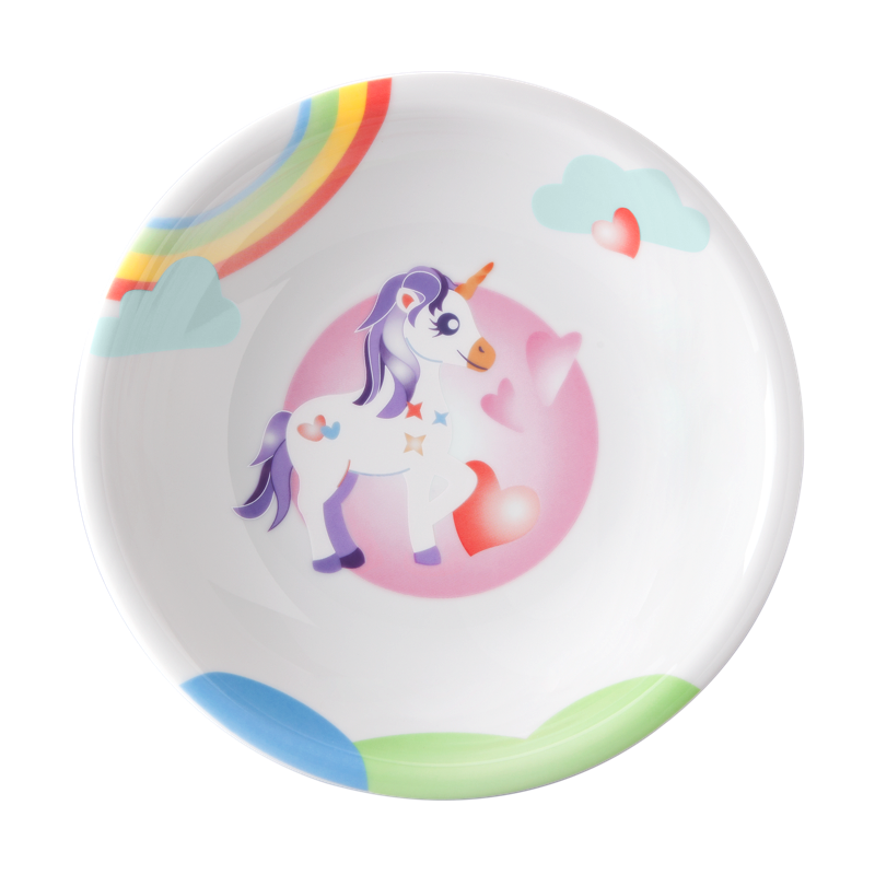 Seltmann Weiden Тарілка для супу дитяча 20 см Mein kleines Einhorn Compact | https://grandposuda.com.ua