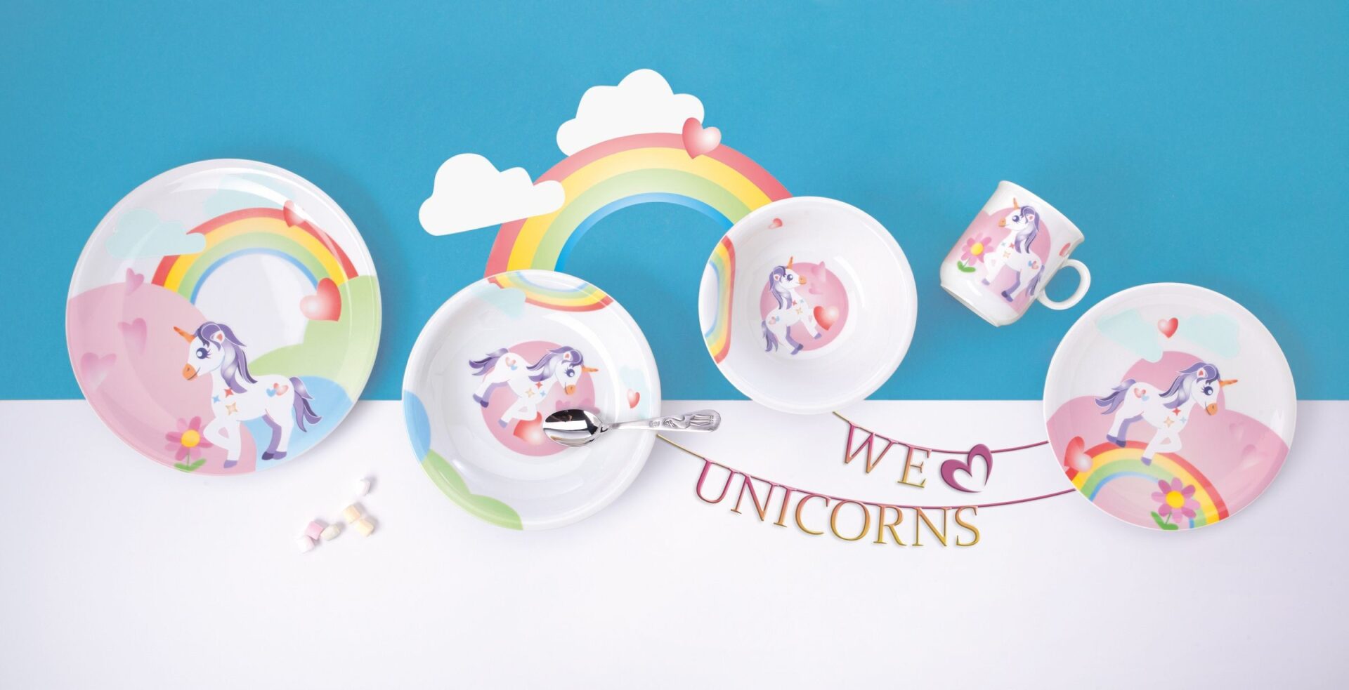 Seltmann Weiden Піала дитяча 16 см Mein kleines Einhorn Compact | https://grandposuda.com.ua
