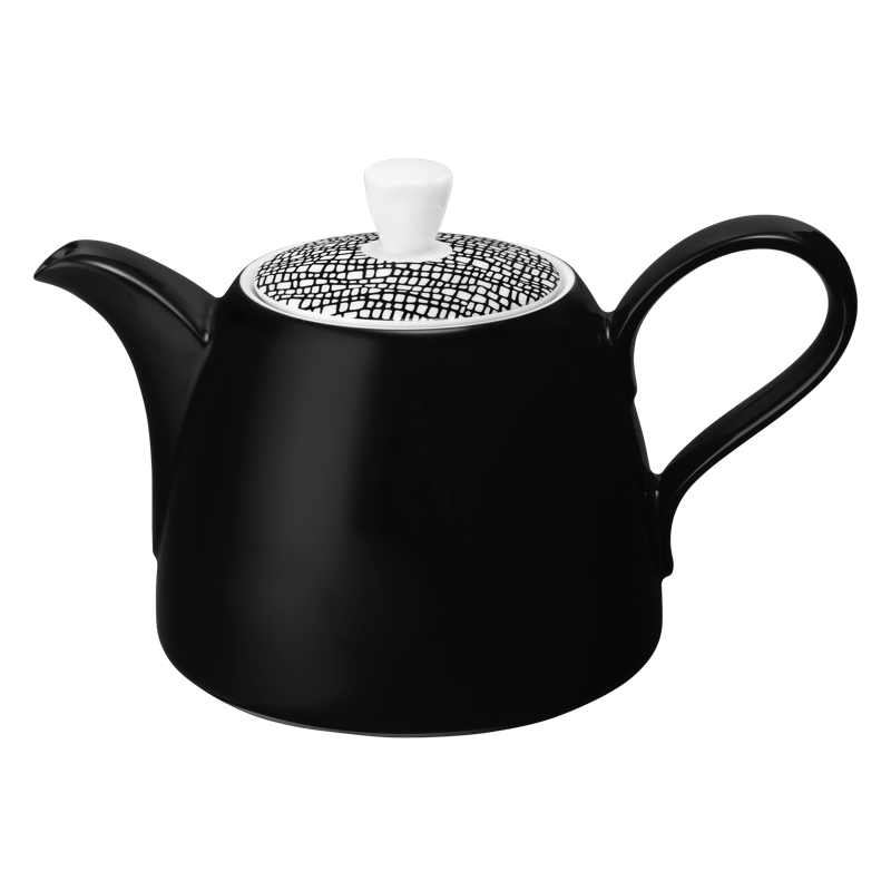 Seltmann Weiden Заварник 1,4 л Fashion Glamorous Black | https://grandposuda.com.ua