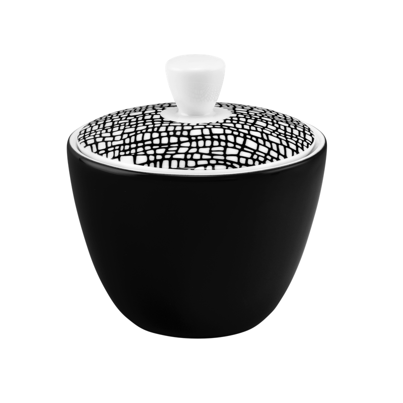 Seltmann Weiden Цукорниця 0,26 л Fashion Glamorous Black | https://grandposuda.com.ua