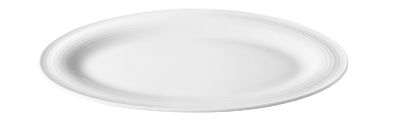Seltmann Weiden Блюдо сервировочное овальное 25x18 см белое Beat White | https://grandposuda.com.ua