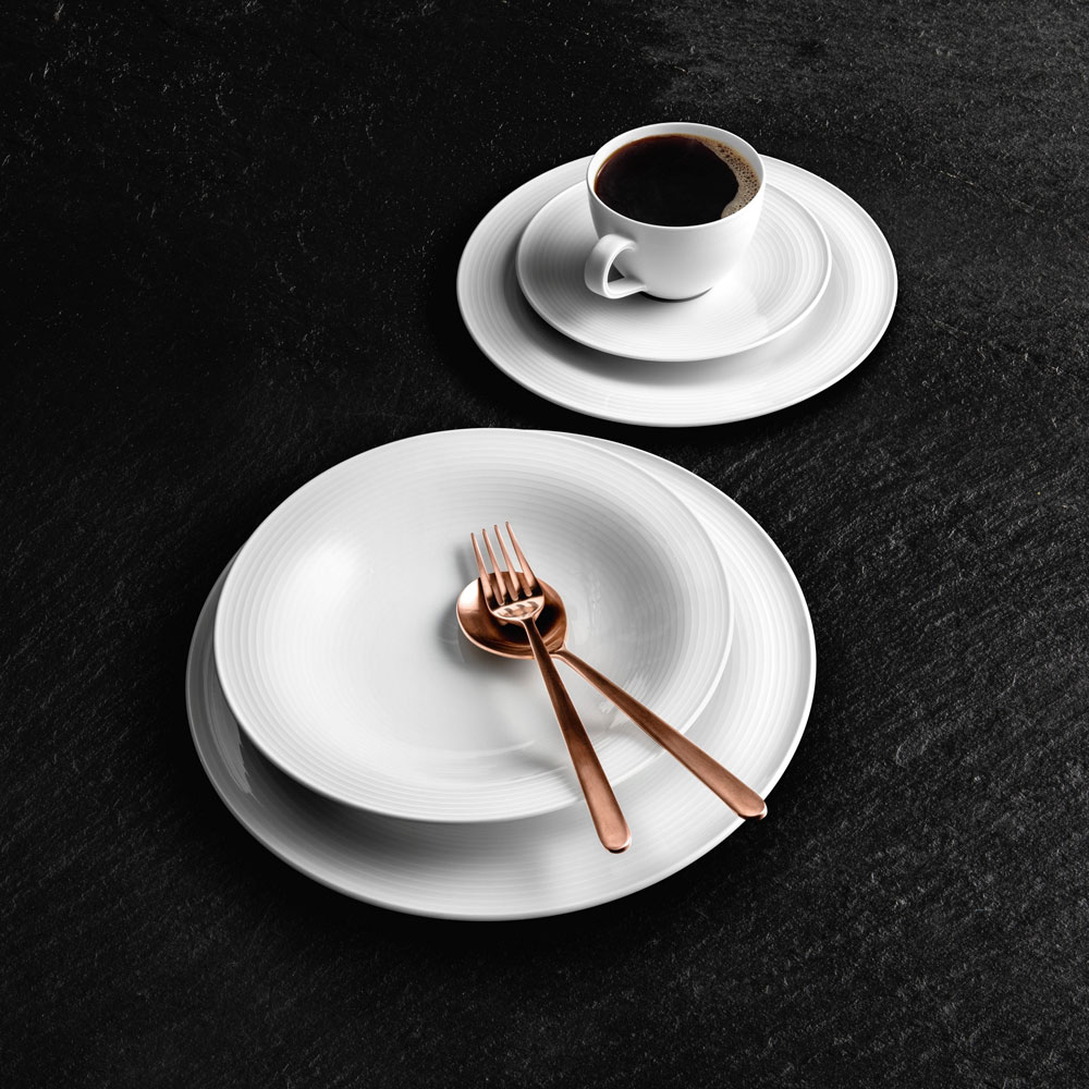 Seltmann Weiden Блюдо сервировочное овальное 25x18 см белое Beat White | https://grandposuda.com.ua