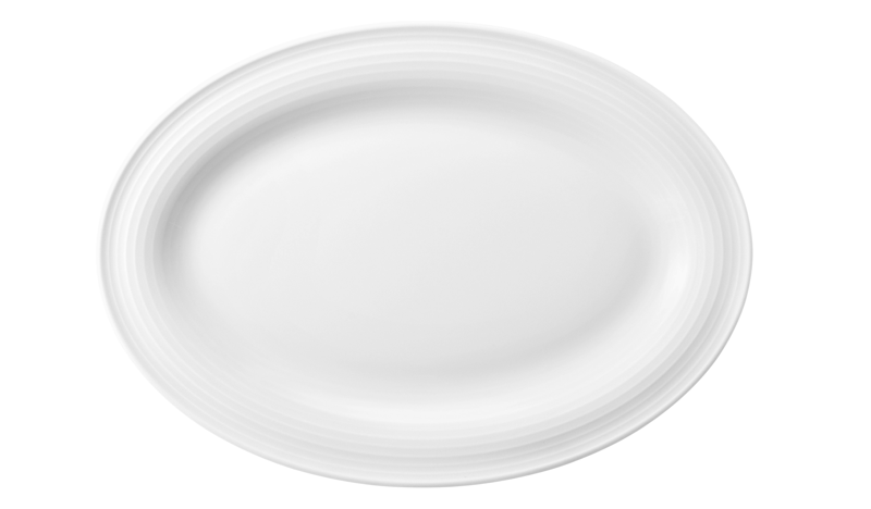 Seltmann Weiden Блюдо сервіровки овальне 25x18 см біле Beat White | https://grandposuda.com.ua