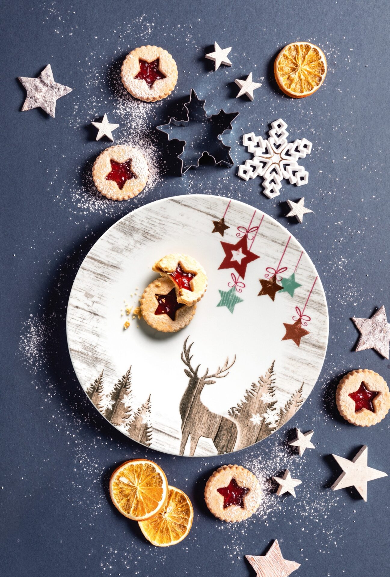 Seltmann Weiden Тарелка для завтрака 22,5 см белая Life Christmas | https://grandposuda.com.ua