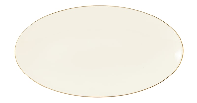 Seltmann Weiden Блюдо овальне 33x18 см Medina Gold | https://grandposuda.com.ua