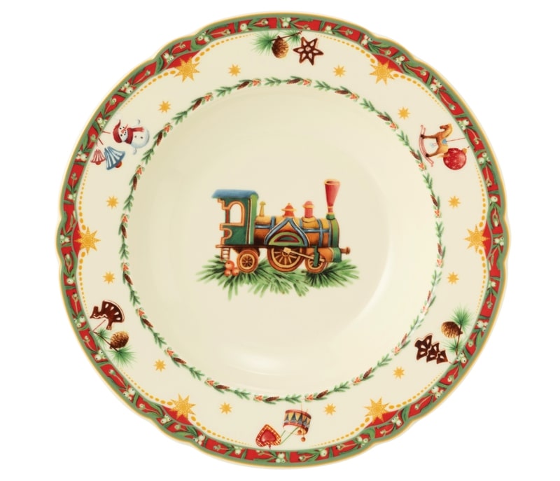 Seltmann Weiden Суповая тарелка 23 см Marie-Luise Weihnachtsnostalgie | https://grandposuda.com.ua