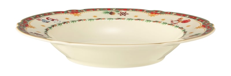 Seltmann Weiden Супова тарілка 23 см Marie-Luise Weihnachtsnostalgie | https://grandposuda.com.ua