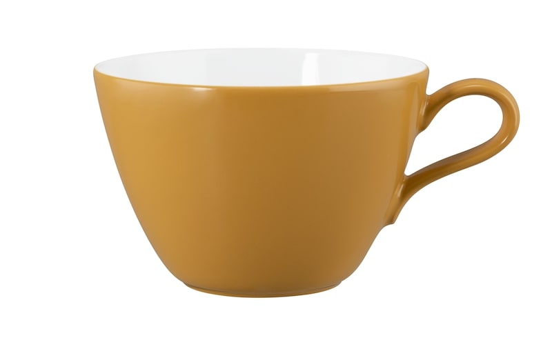 Seltmann Weiden Чашка для кофе с молоком 370 мл Life Amber Gold | https://grandposuda.com.ua