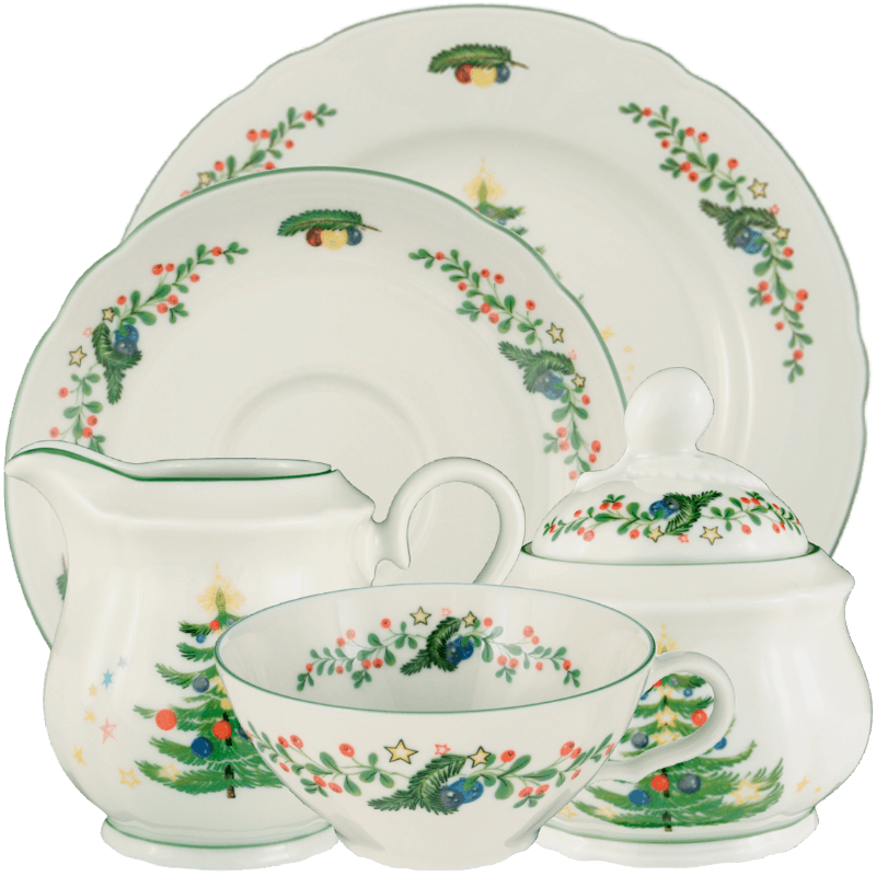 Seltmann Weiden Чайний сервіз 20 предметів Weihnachten Marie-Luise | https://grandposuda.com.ua
