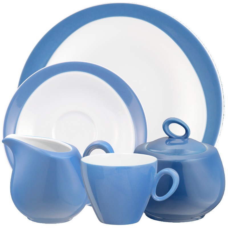 Seltmann Weiden Кофейный сервиз 20 предметов Blau Trio | https://grandposuda.com.ua